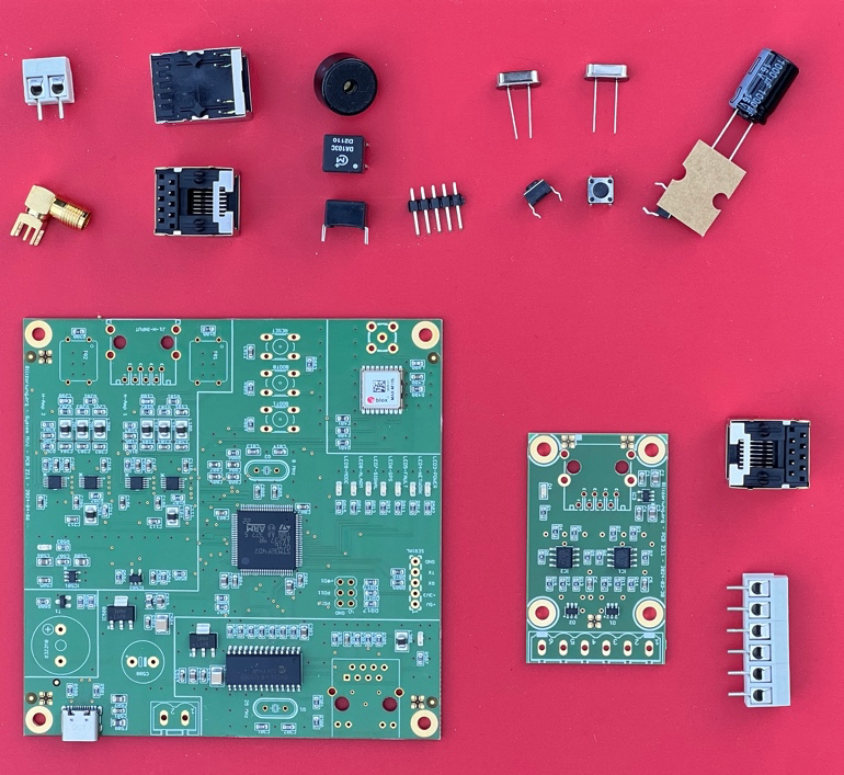 Image of assembled PCB 22.1